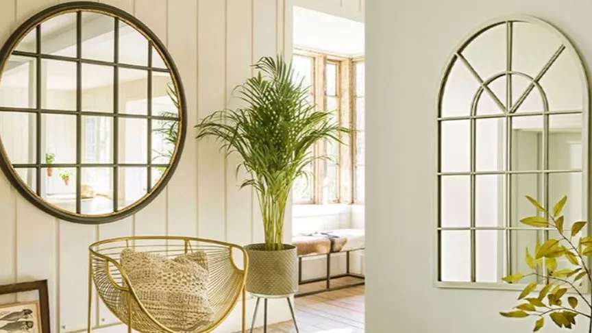 Iranian glass and mirror