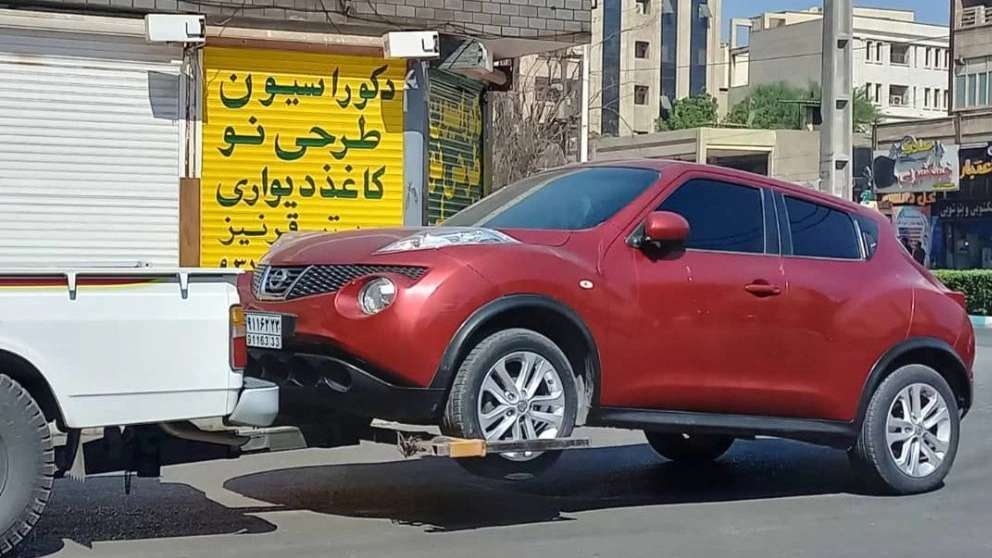 Hamid car rescue in Ahvaz