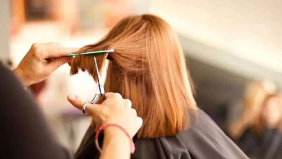 Chignon and hairdressing