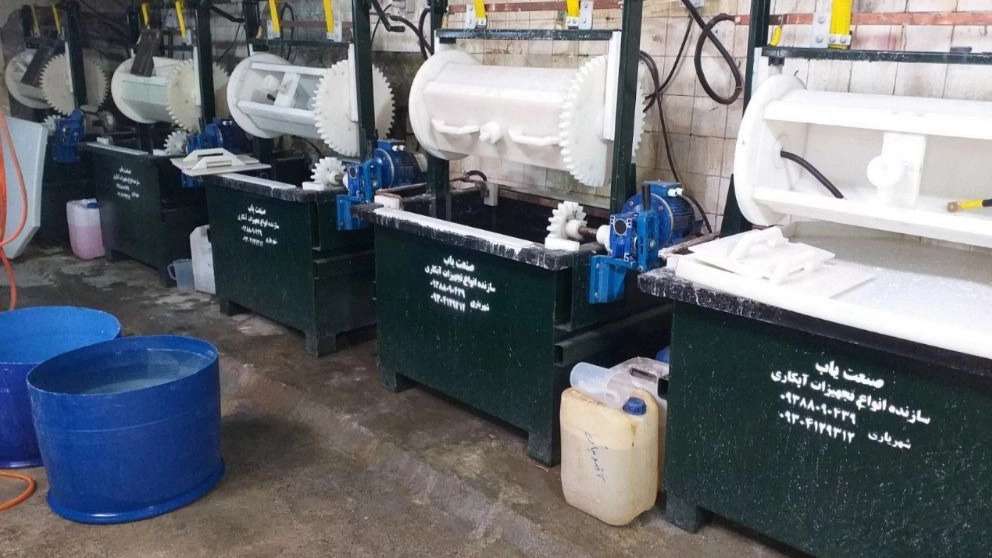 Industrial plating equipment