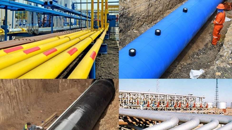 Petrol, gaz, kanalizasyon su borusu izolasyonu