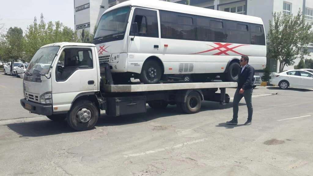Islamic ambulance and tow truck
