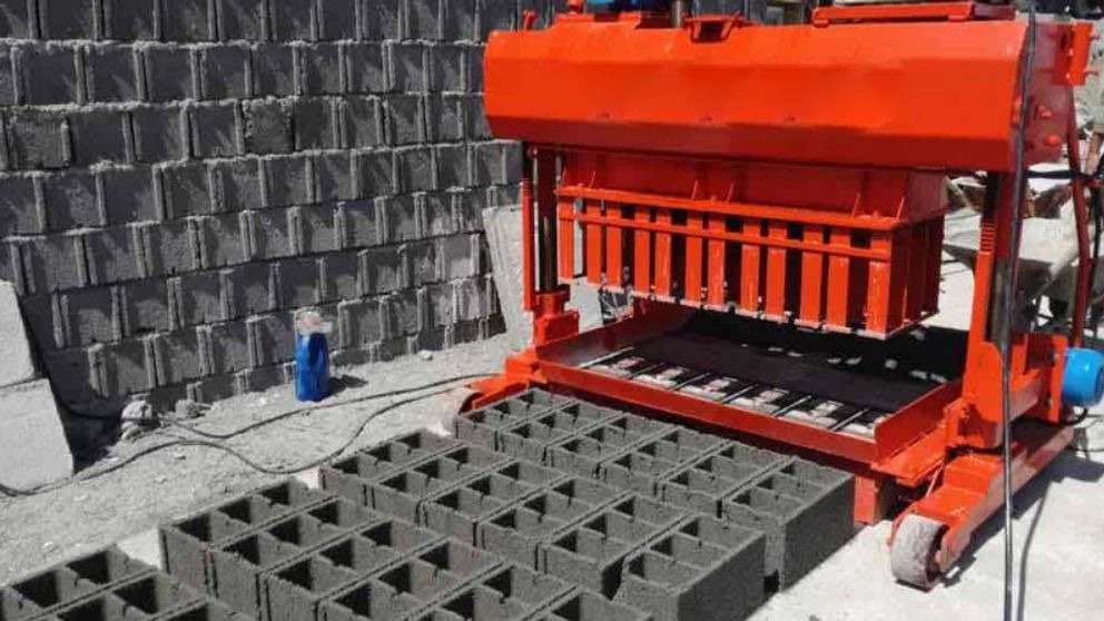 Production and sale of block machines