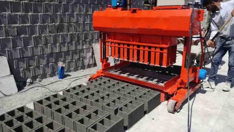Production and sale of block machines