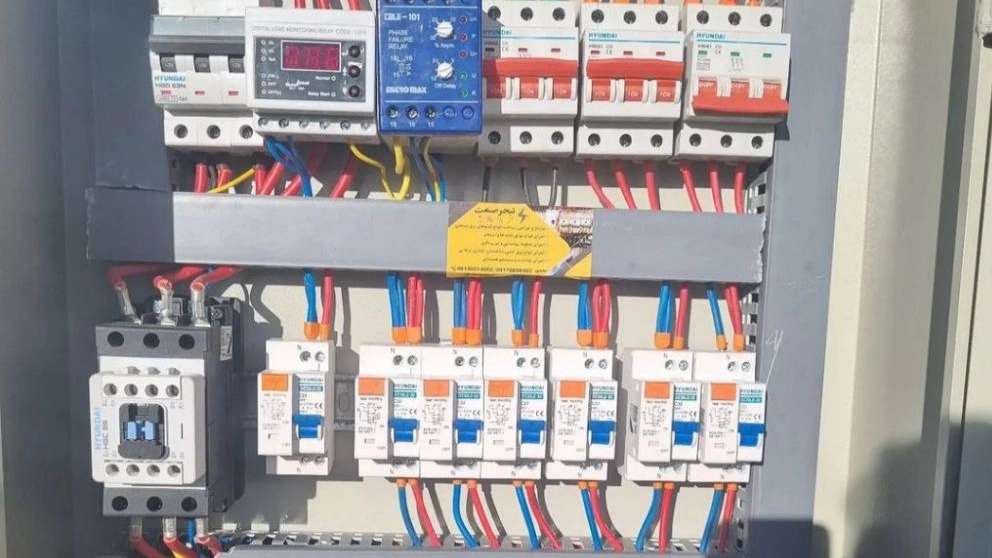 Electrical panels of Tabhar Sanat