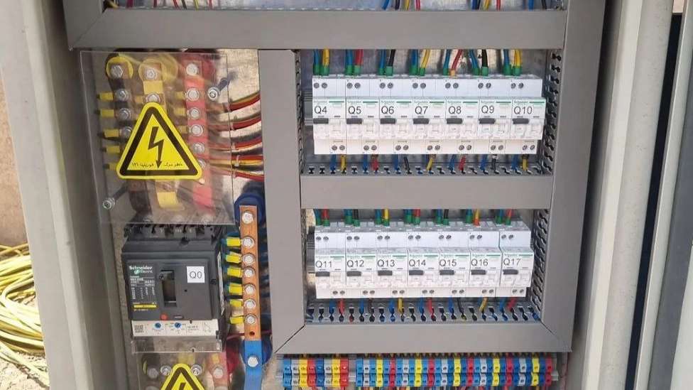 Electrical panels of Tabhar Sanat