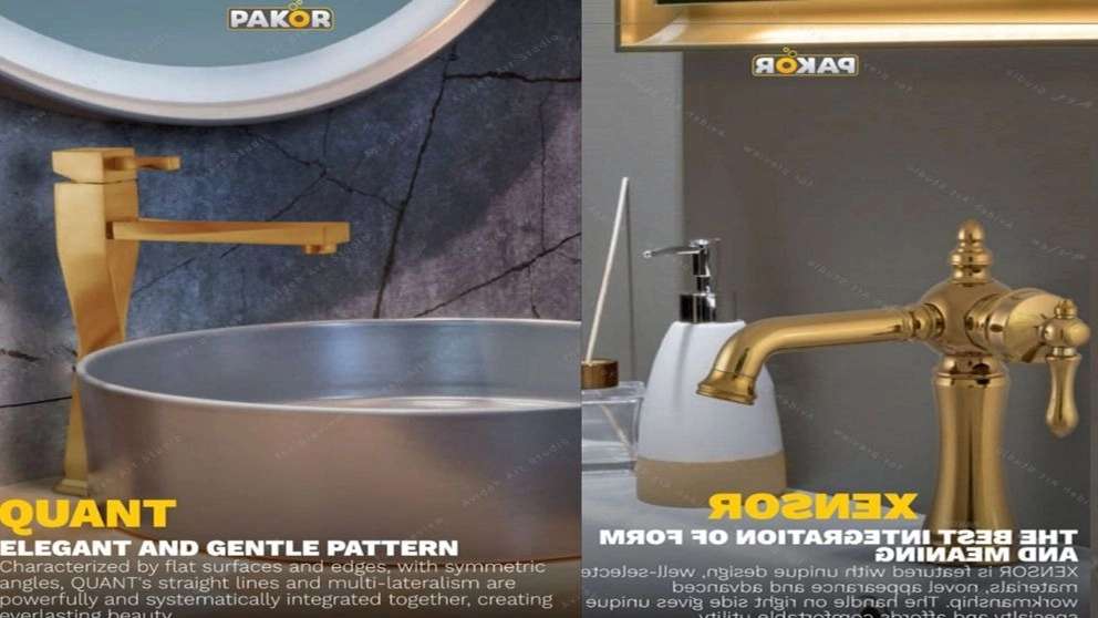 Pakor construction faucets