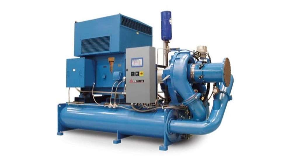 Screw air compressor