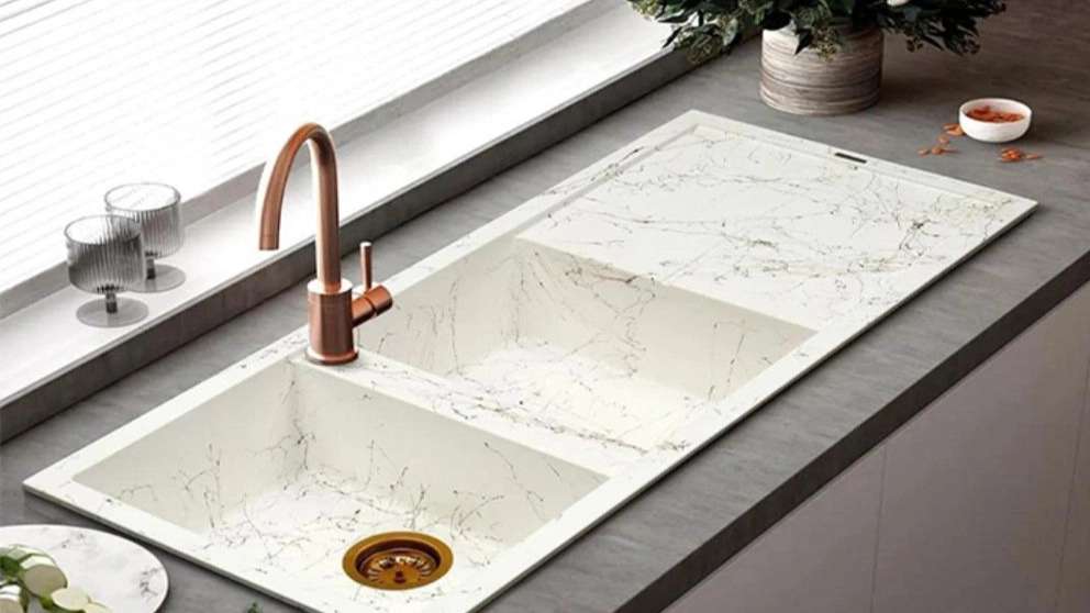 Art granite sink