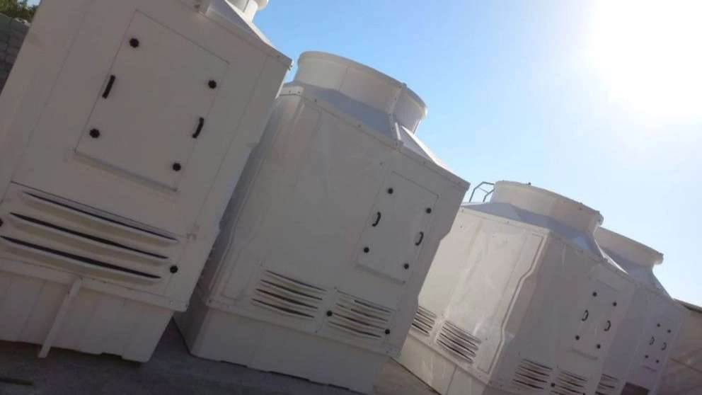 Cooling tower, cold ventilation