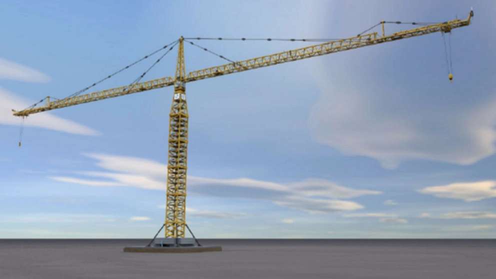 Buying and selling Pars tower crane