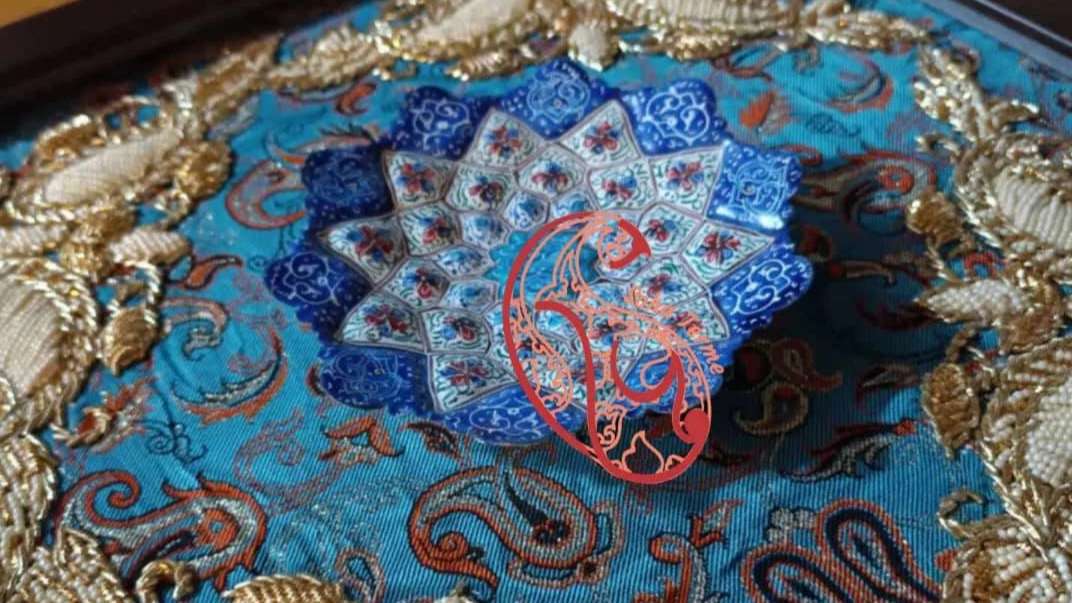 Cashmere embroidery school and workshop