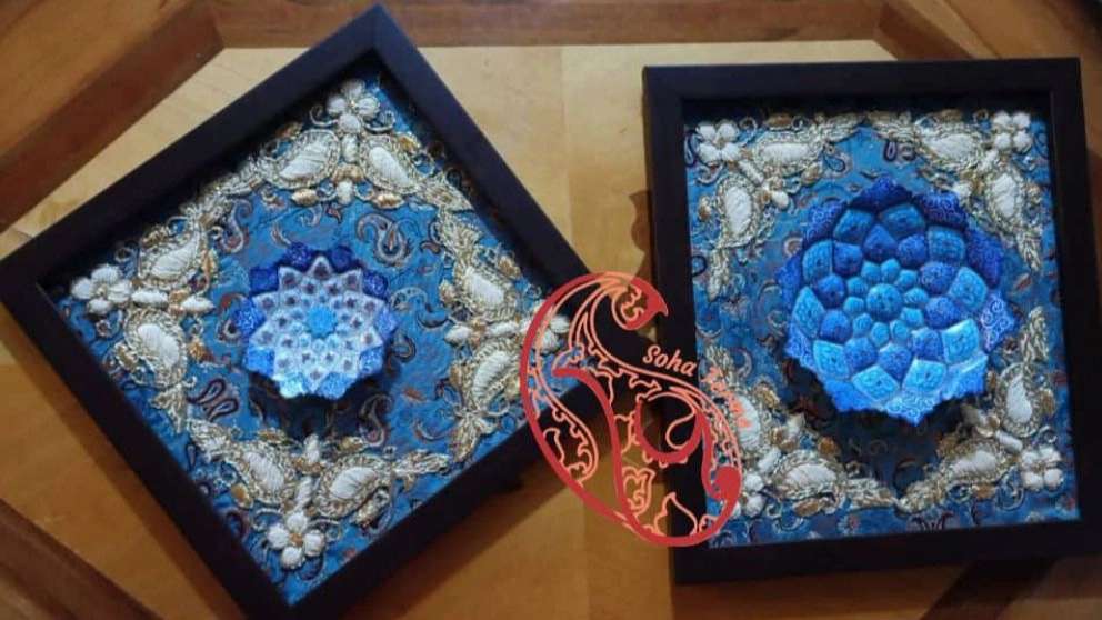 Cashmere embroidery school and workshop