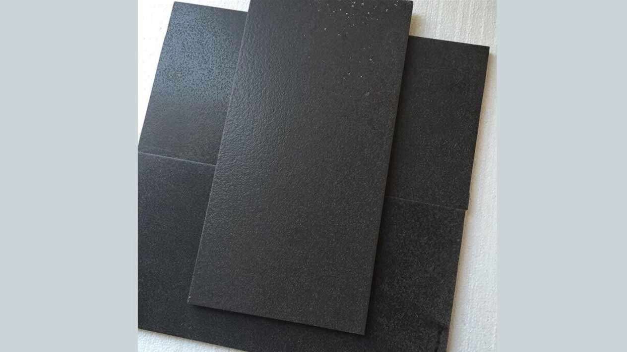 Black basalt stone