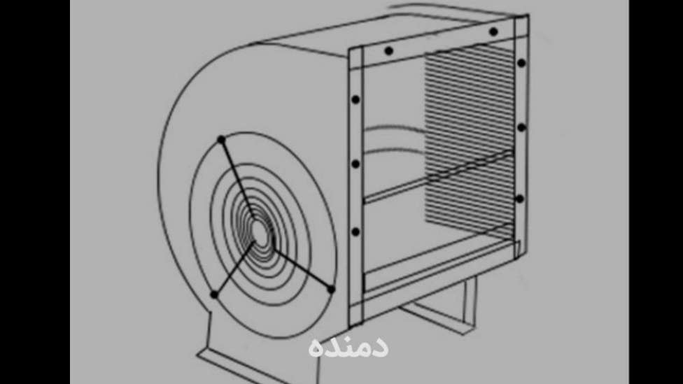 Nasim Fan industrial fan in Tehran