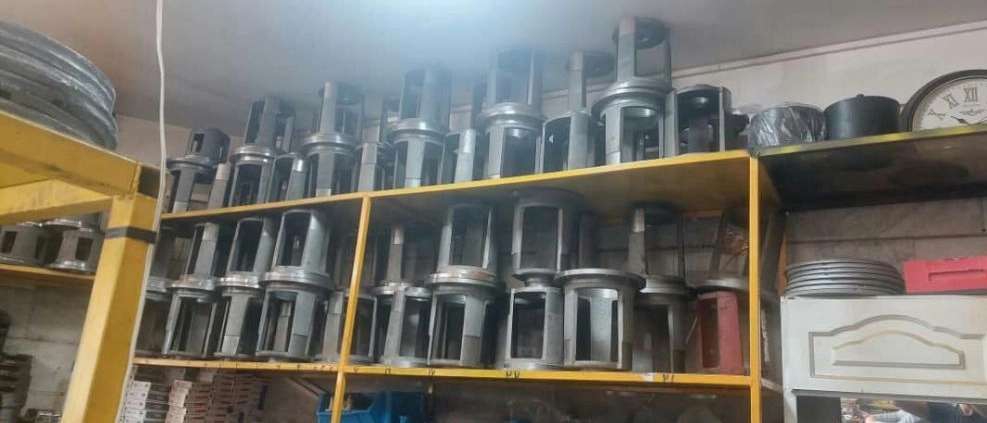 Construction and repair of crane parts