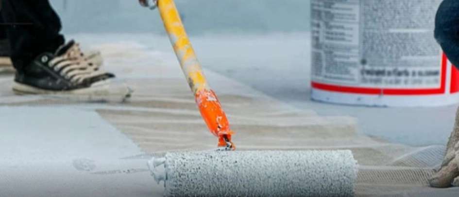 Covering moisture insulation in Kashan