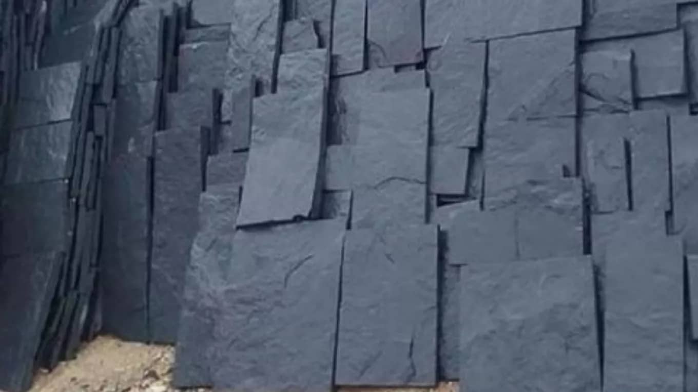 سنگ ورقه ای مشکی میگون و کاربرد آن