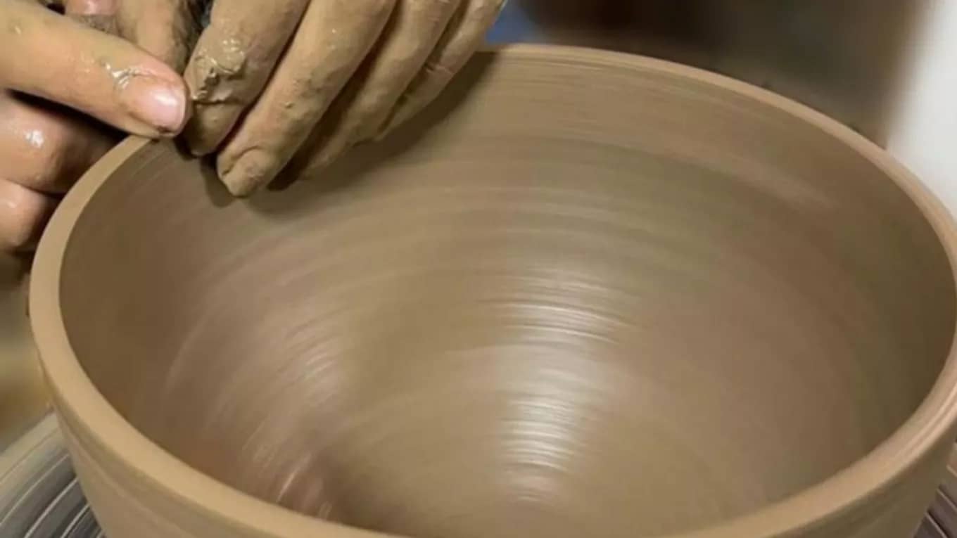 Traditional pottery workshop