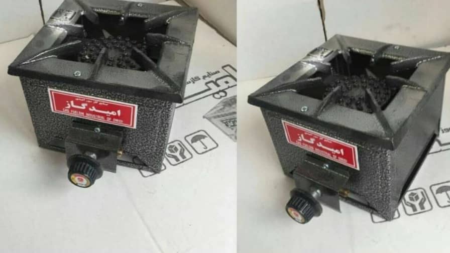 Omid gas cast iron gas stove
