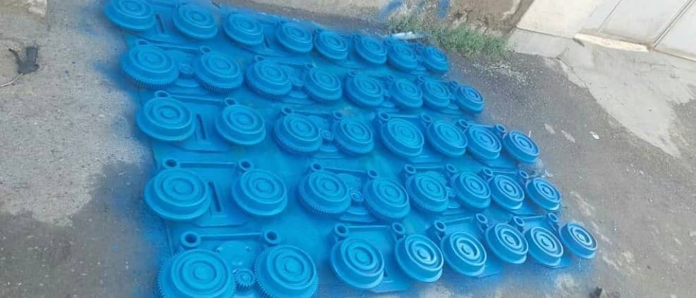 بناء وإصلاح أجزاء الرافعة