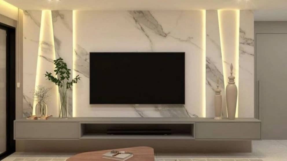 دیوار تلویزیون را چطور دکور کنیم؟