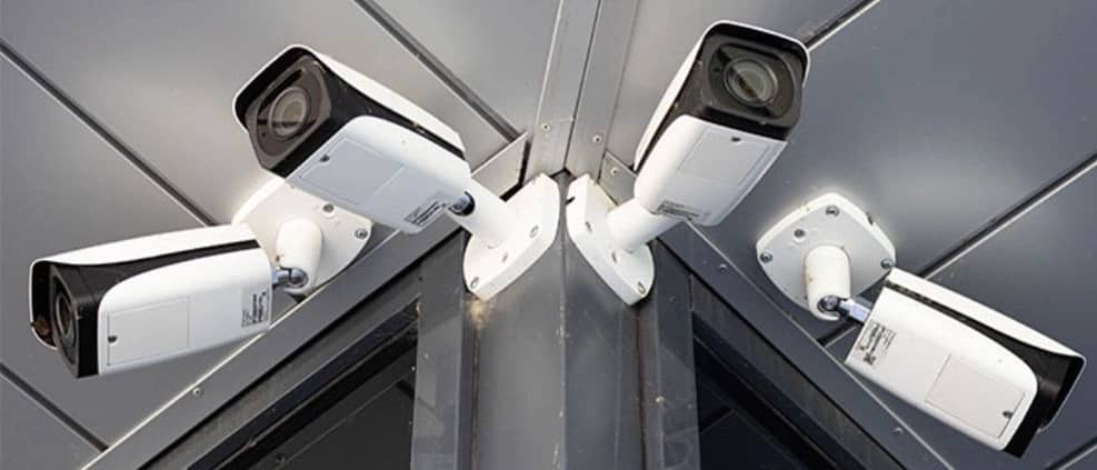 Installation of cameras and alarms