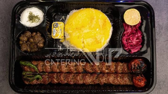 چلوکوبیده  2 سیخ