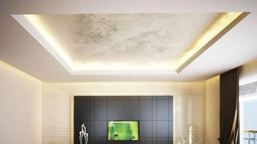 اجرای کناف کاری در صومعه‌سرا