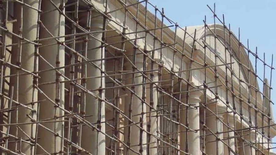 داربست فلزی زینلی در زاهدان