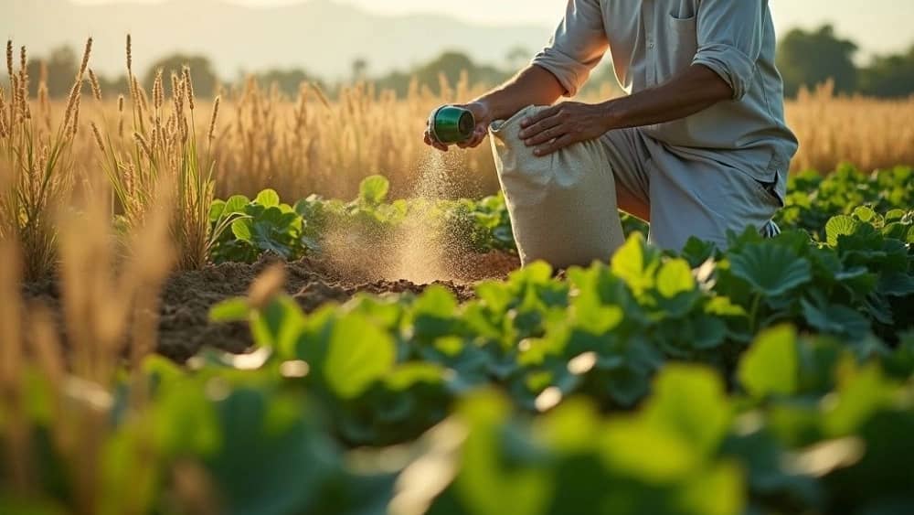 افزایش محصول و کیفیت خاک با کودهای شیمیایی