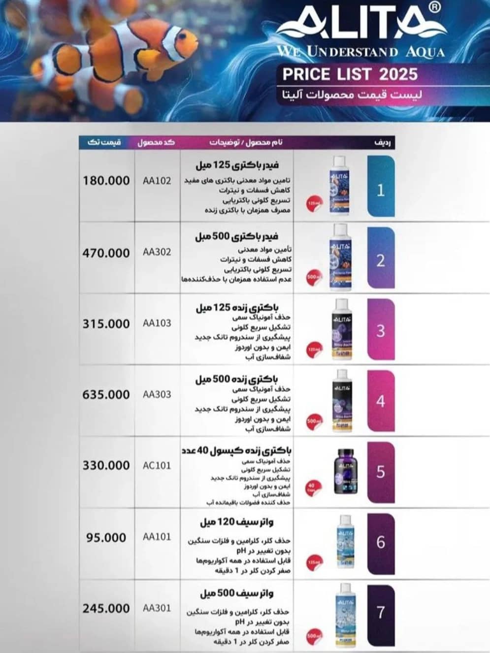 فروش تجهیزات آکواریوم در سیرجان