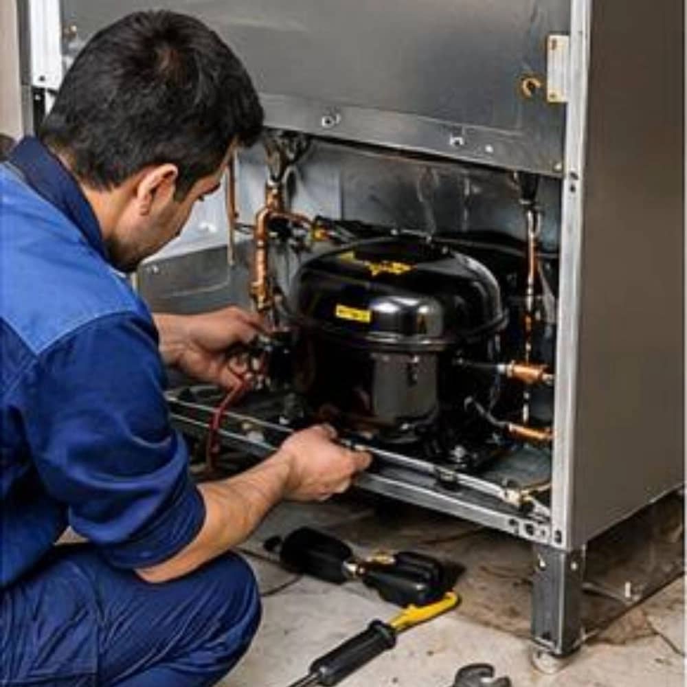 دستمزد تعمیرکار یخچال