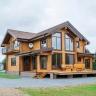 Construction of wooden villas by Saro Engineering Company
