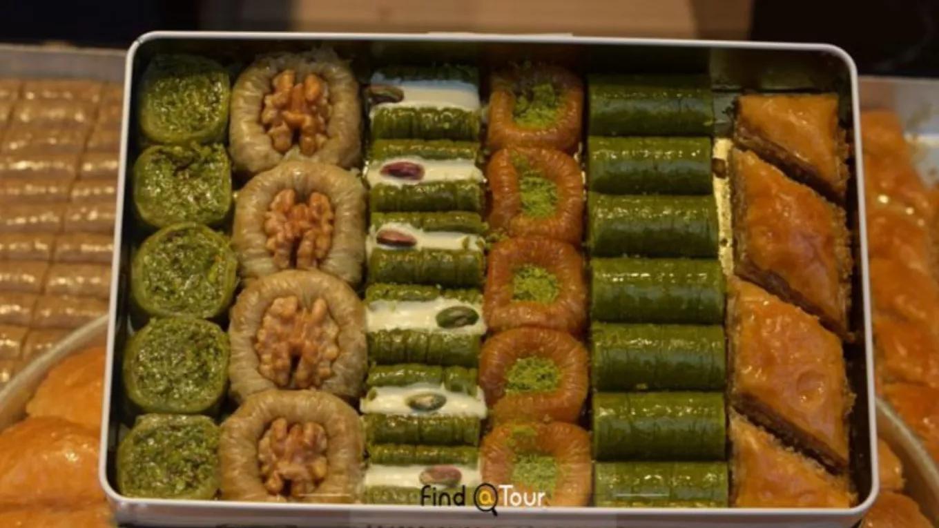 Introducing types of Turkish baklava