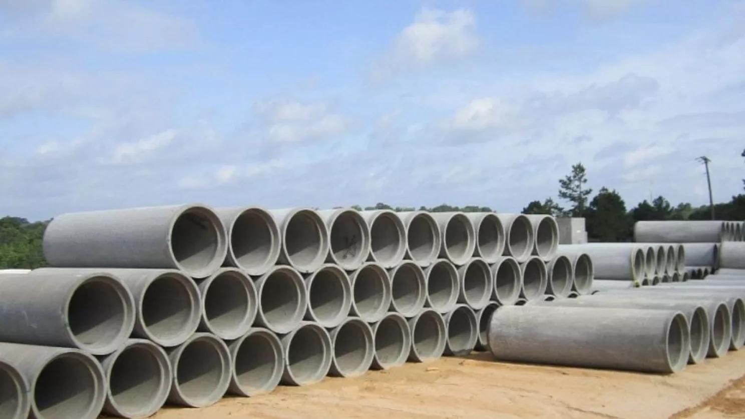 What are the concrete pipe and its components?