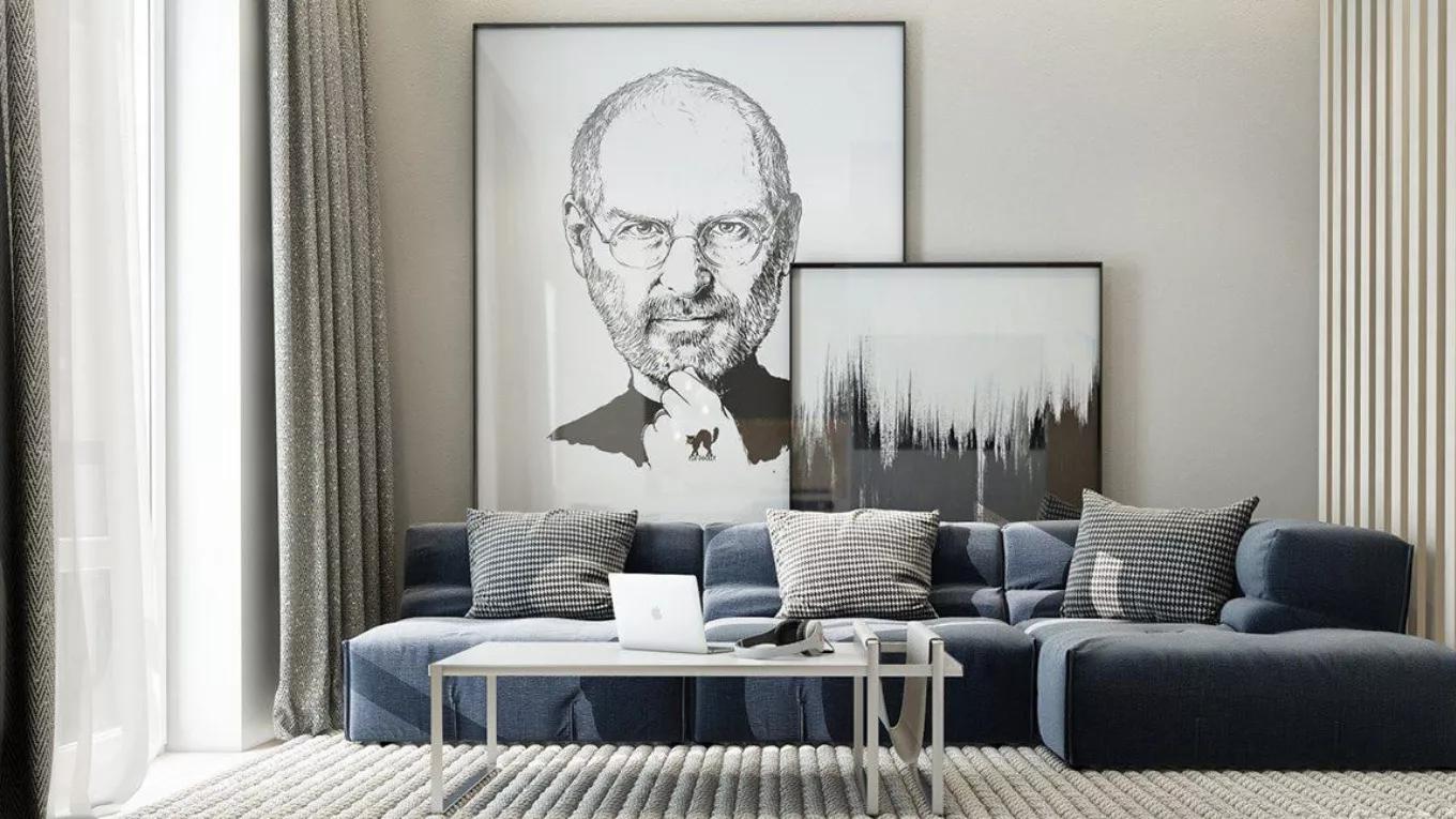 The effect of using panels in interior decoration