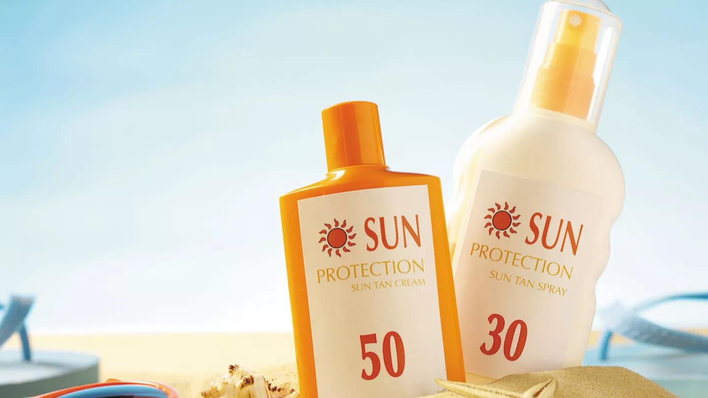 Types of sunscreen