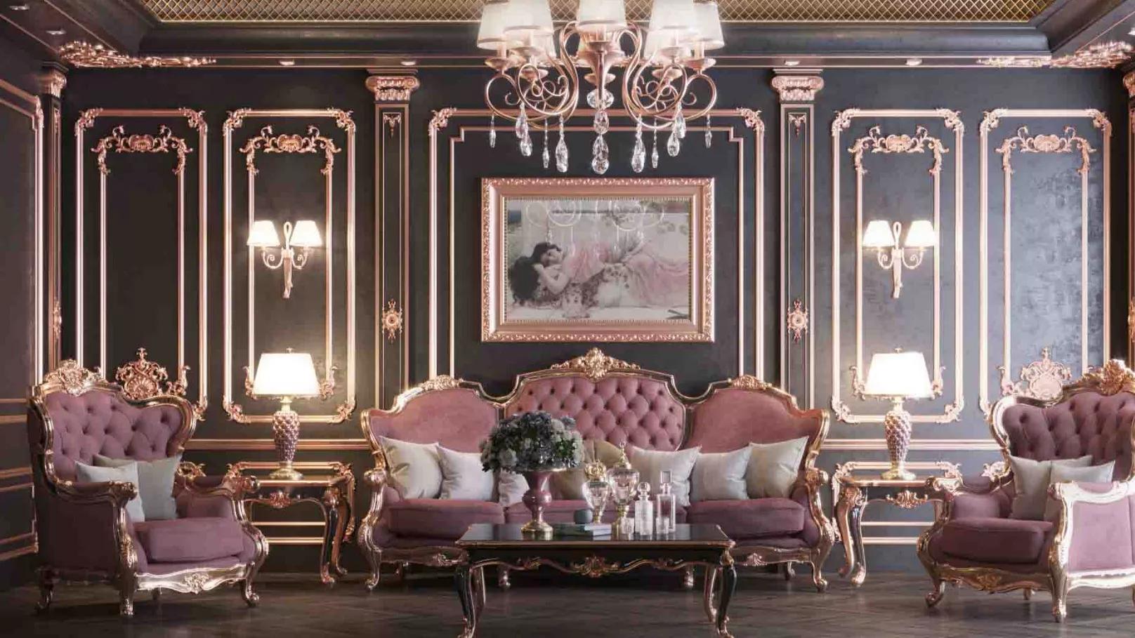 Classic style interior decoration