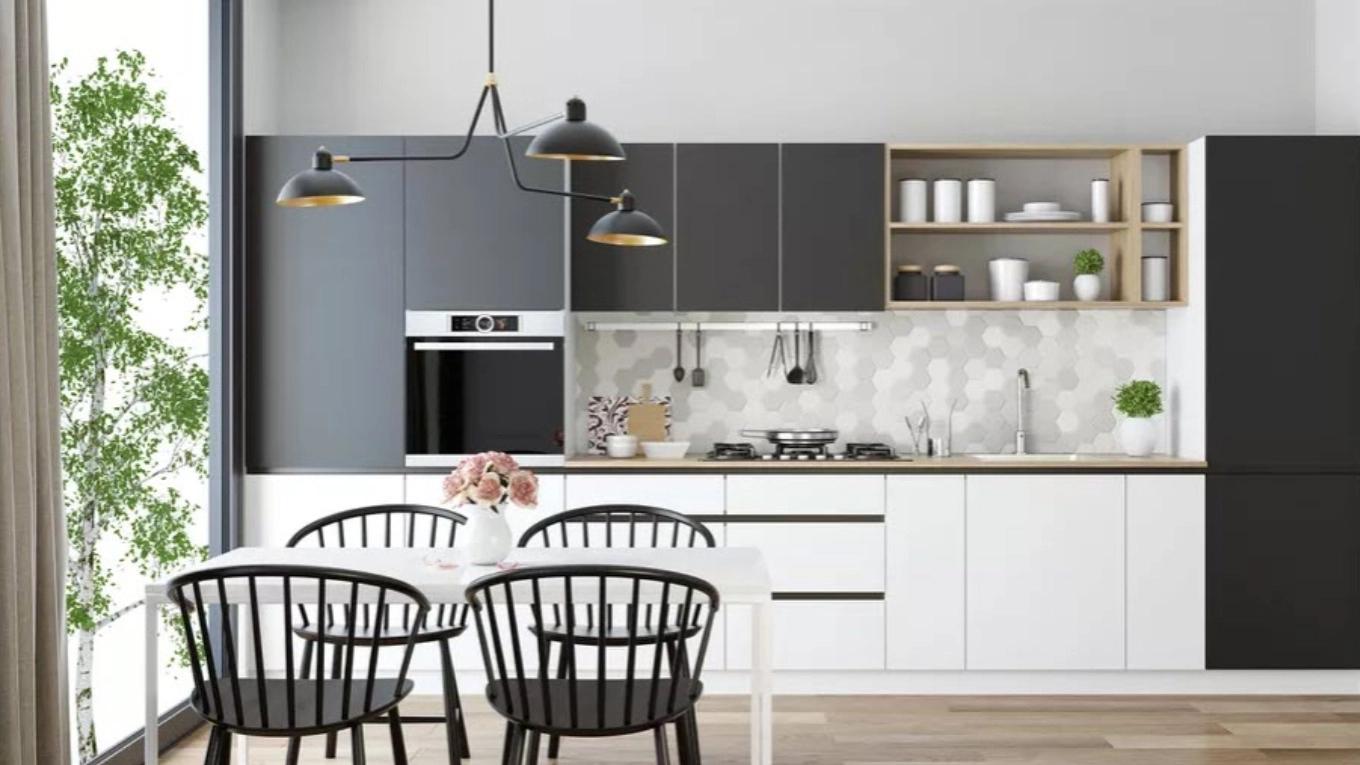 How to design a kitchen that has an attractive and functional layout?