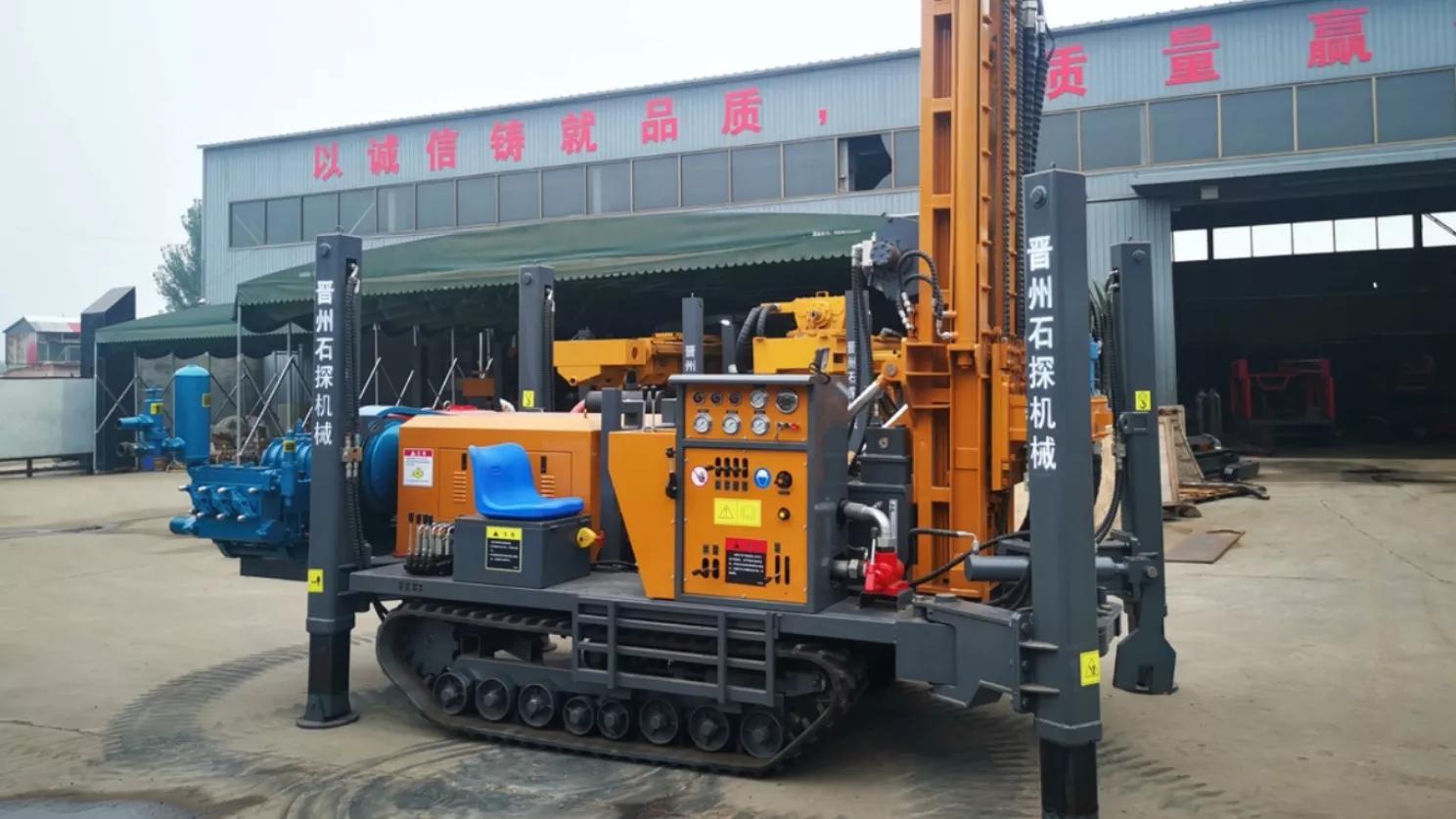 Diesel engine thick drilling machine