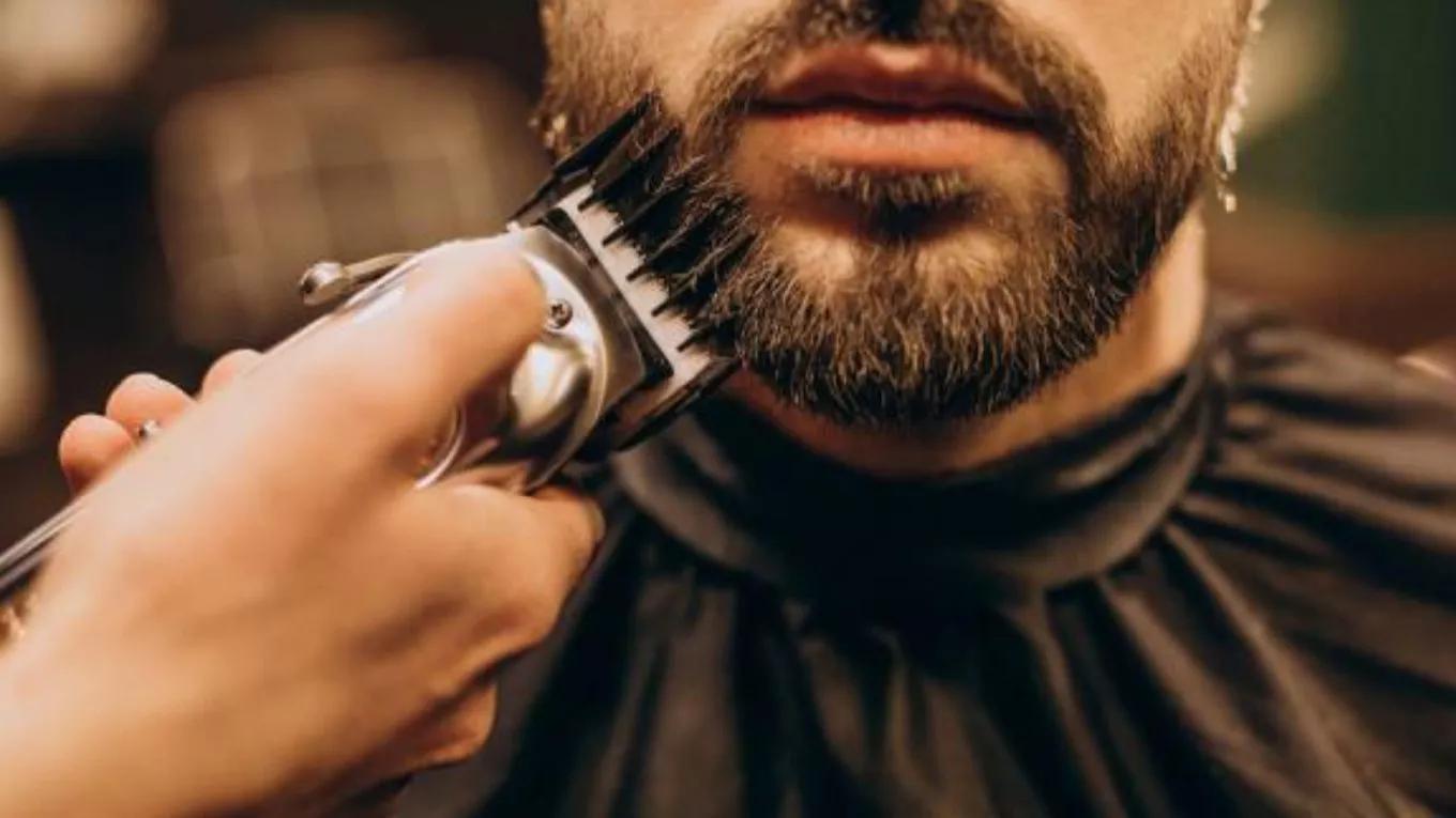 Men's beard model suitable for different face shapes