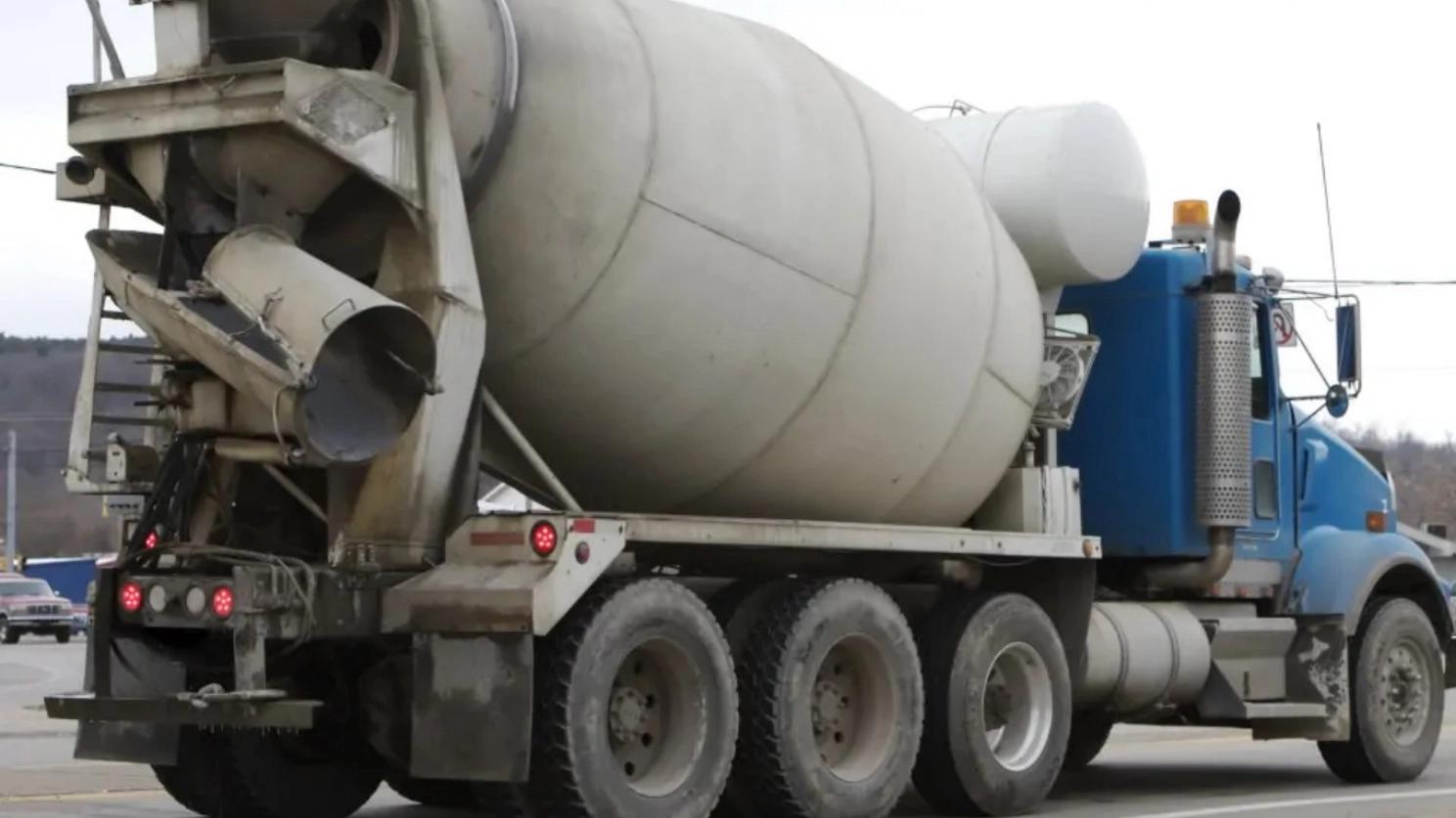 What is a concrete mixer truck?