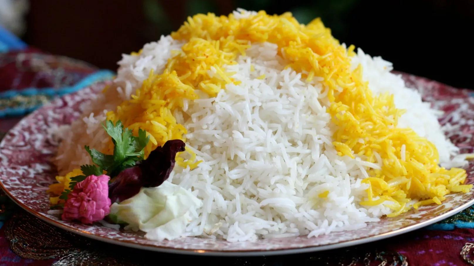 كيفية طبخ الأرز الإيراني
