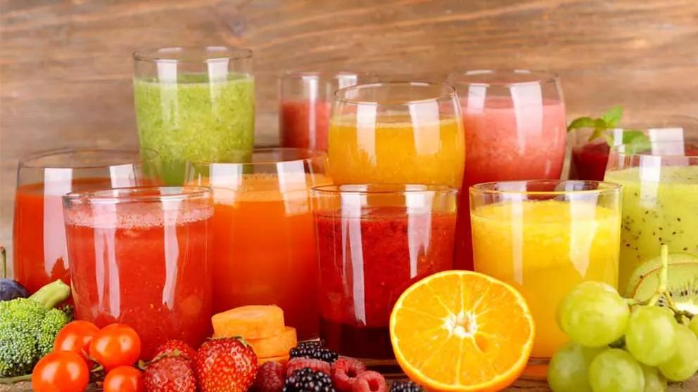 The difference between natural and industrial juices