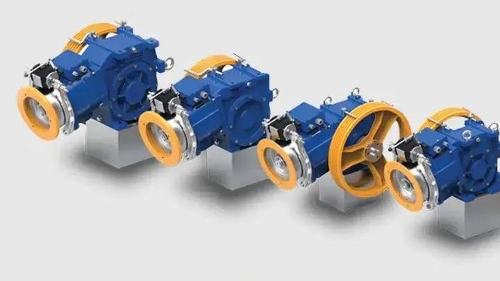 Types of elevator motors