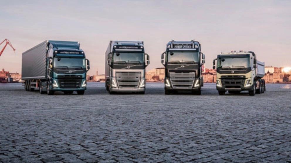 All types of cargo trucks