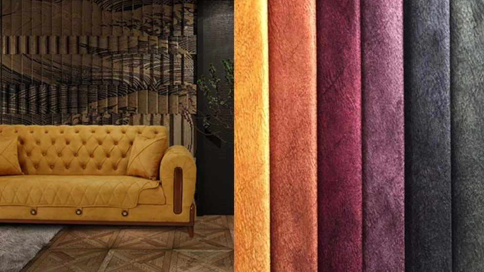 Types of fabrics used in furniture