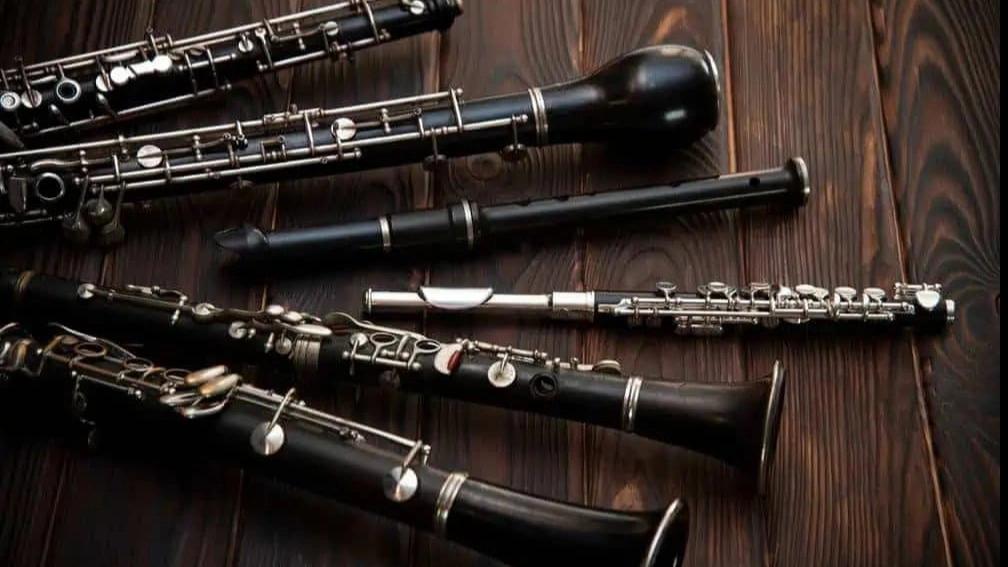 All kinds of wind instruments