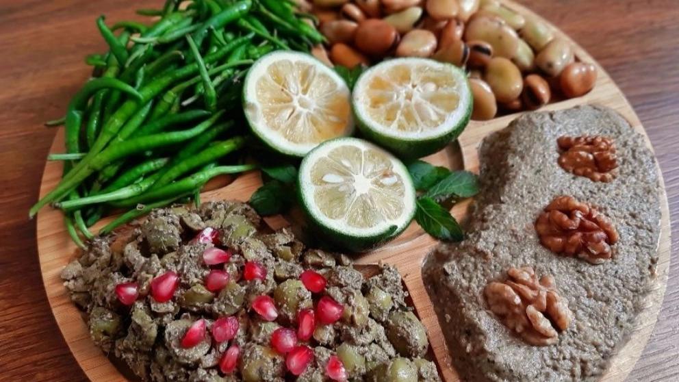 Types of food seasonings used in Gilan